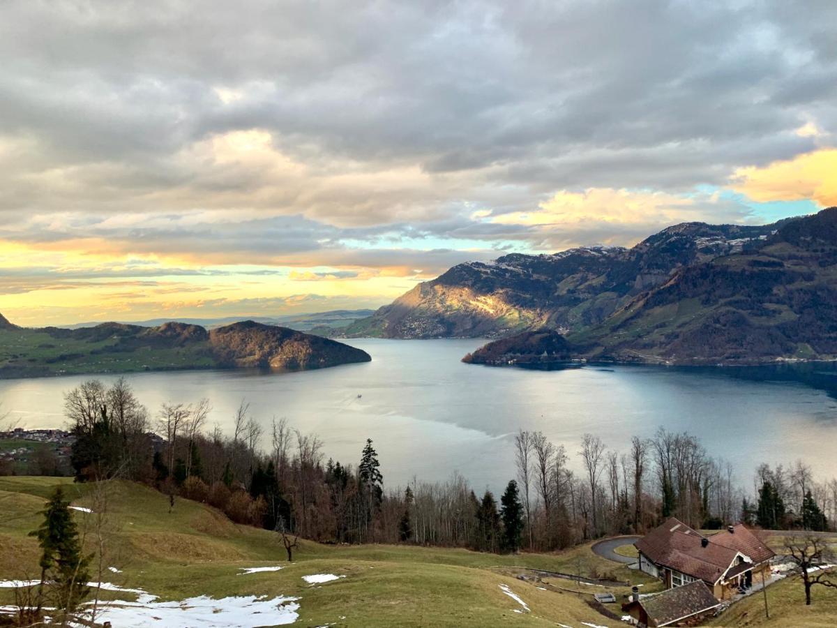 Mountain Peace In The Heart Of Switzerland Appartement Emmetten Buitenkant foto