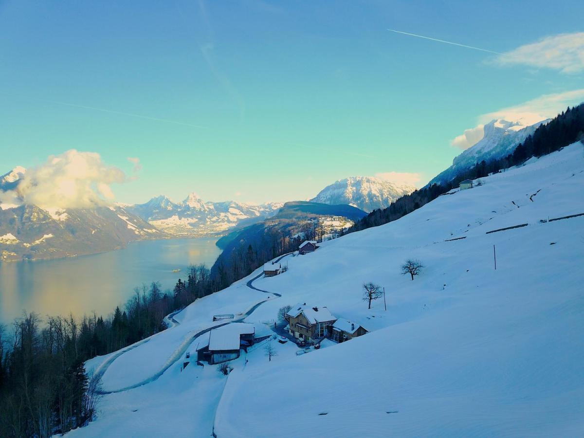 Mountain Peace In The Heart Of Switzerland Appartement Emmetten Buitenkant foto