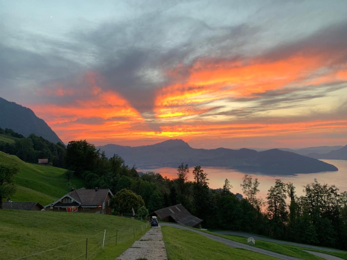 Mountain Peace In The Heart Of Switzerland Appartement Emmetten Buitenkant foto